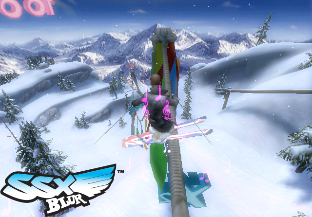 wii游戏 ea 极限滑雪(ssx blur)美版 高速下载地址