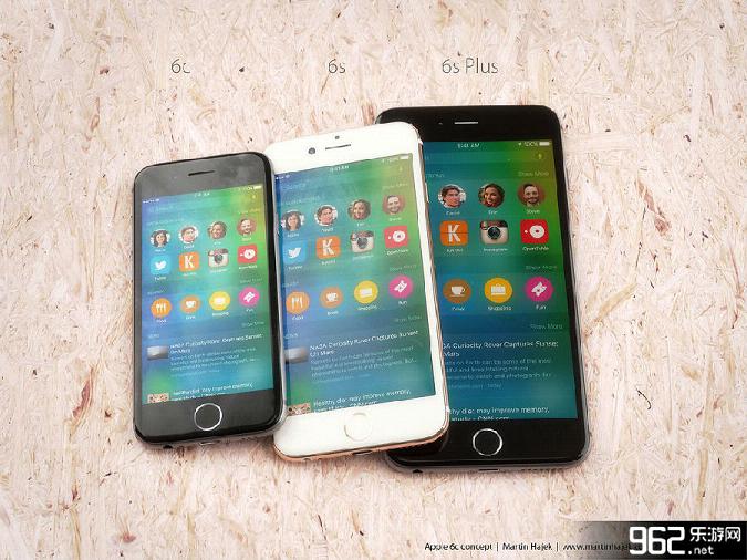 iPhone 6S 6C终极渲染 屏幕尺寸严重缩水_乐游